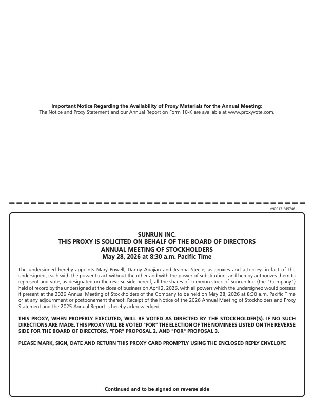SUNRUN INC. proxy card and notice 2026 (2).jpg